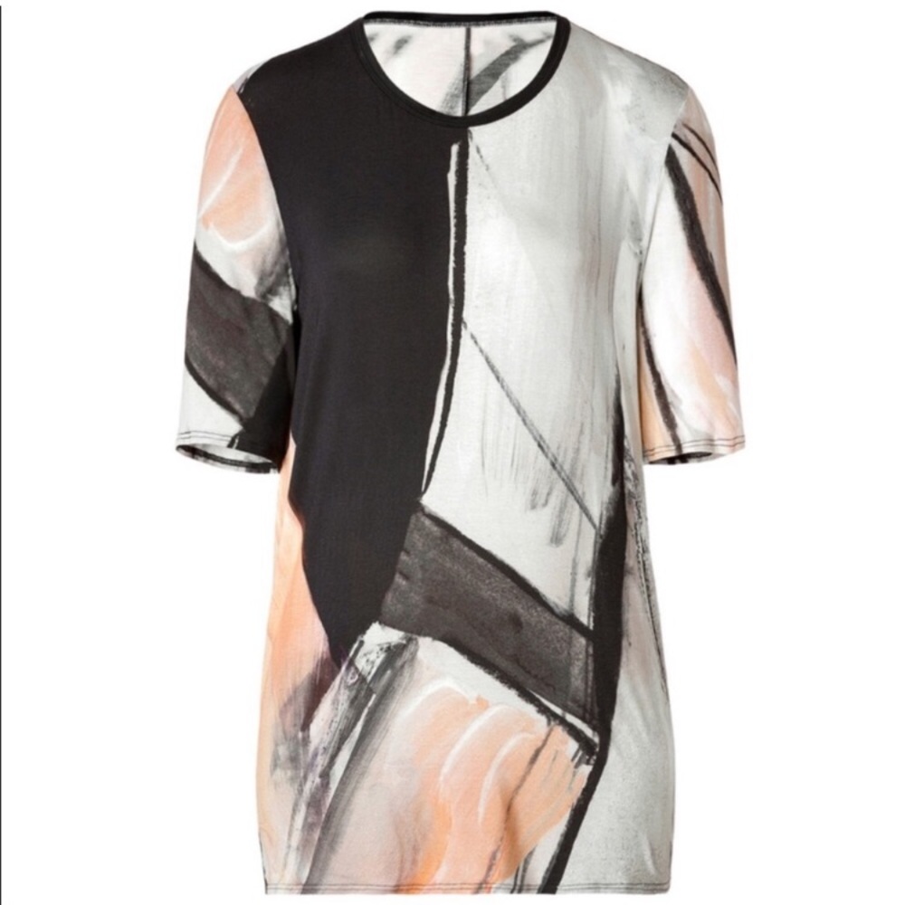 Helmut Lang Viscose Flesh Tee